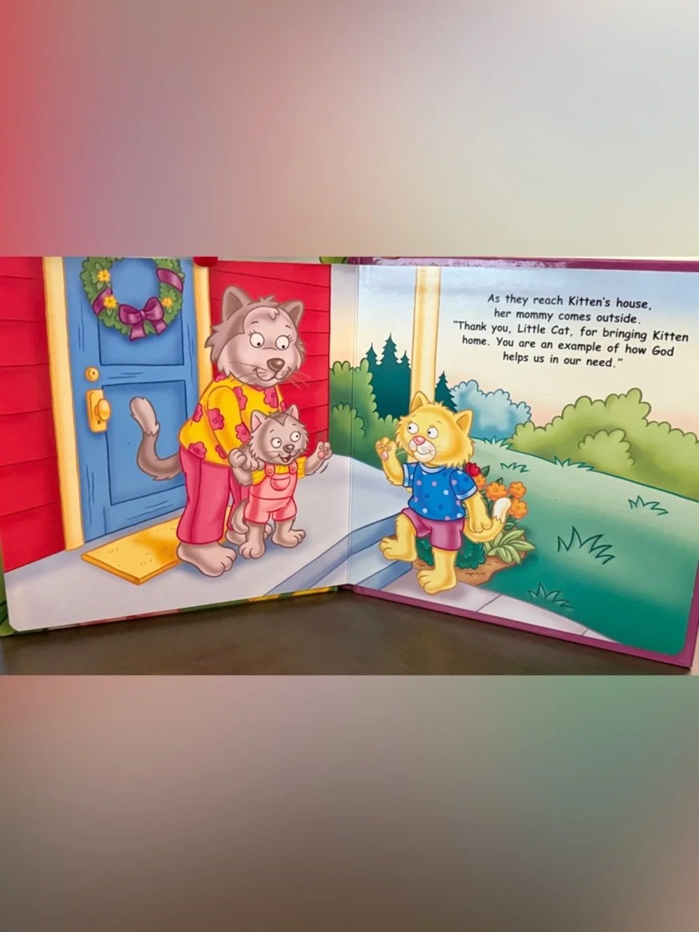 Set of 2 Kids Books~God Always Helps Us & God Always Forgives us